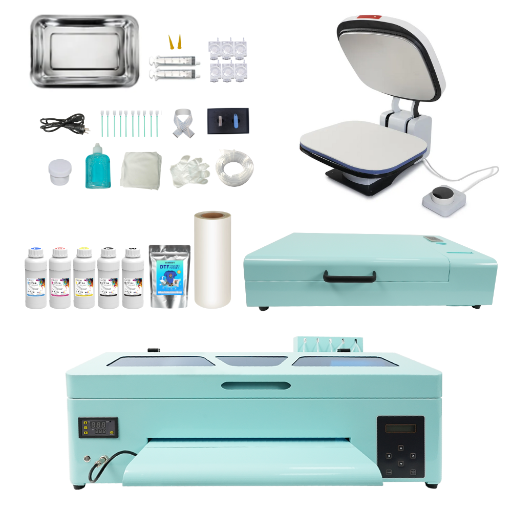 EraSmart Small A3 MAX DTF Printer XP600 Printhead 13.8 Inch Starter Kit