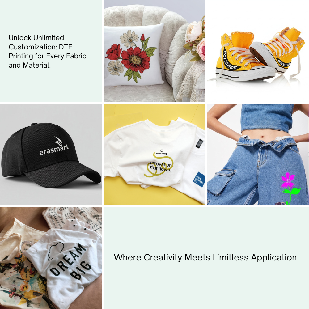 EraSmart Reliable Desktop DTF Printer A3 Format 1390 Head 13.5 Inch