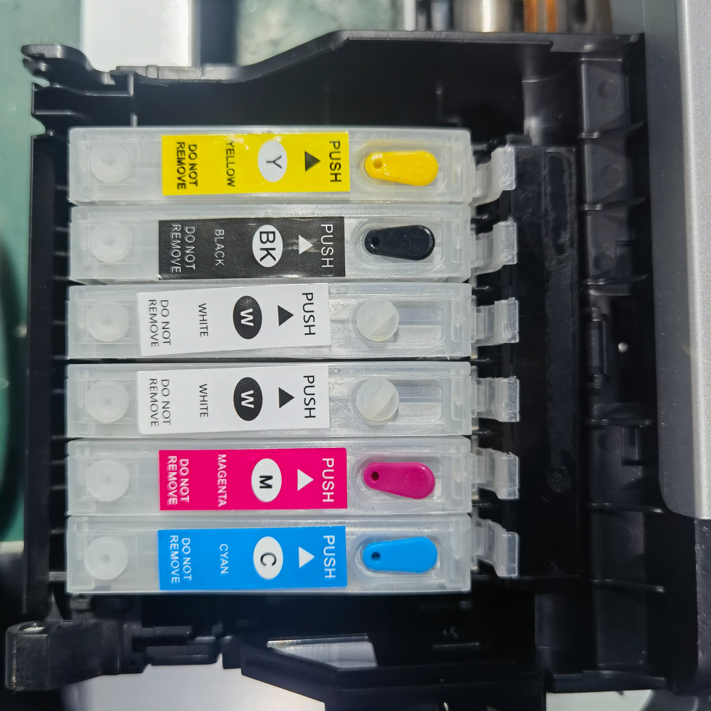 EraSmart 6 Colors Refill Ink Cartridge Compatible with 1390 L800 L805