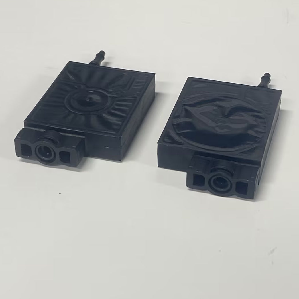 EraSmart 6pcs Black Ink Sac Damper for TX800 UV Printer