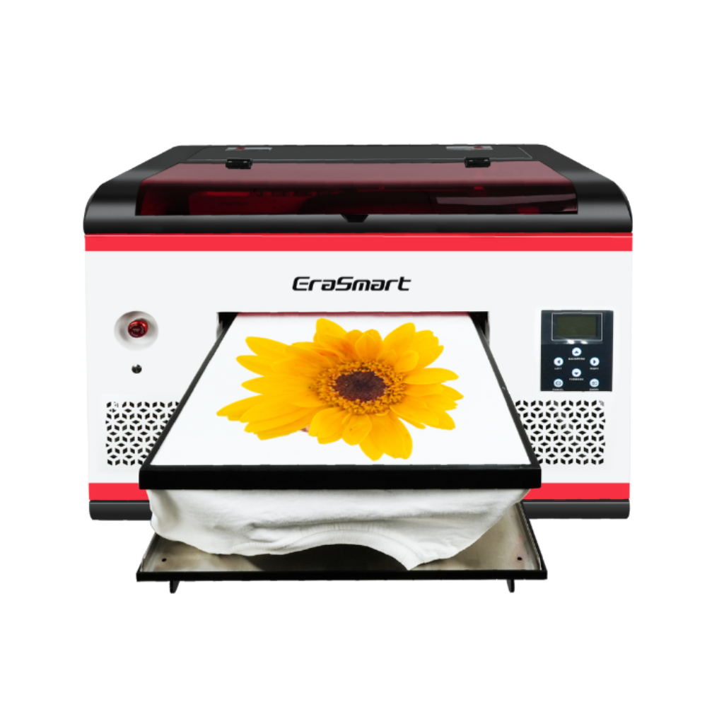 EraSmart 13.7 inch A3 Pro Dual XP600 Direct to Garment DTG Printer T-shirt Printing Machine