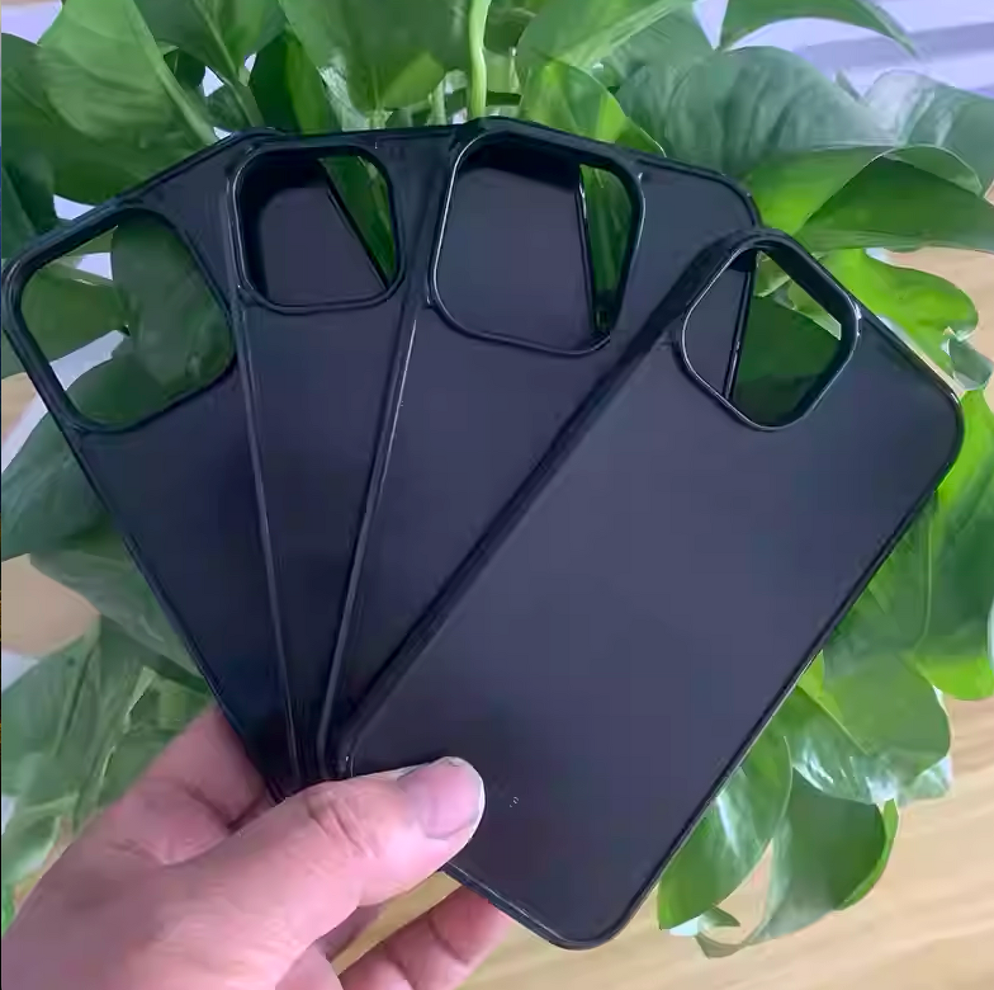 EraSmart 10PCS Thickened Anti-slip Printable 2-in-1 Blank Phone Case For Iphone