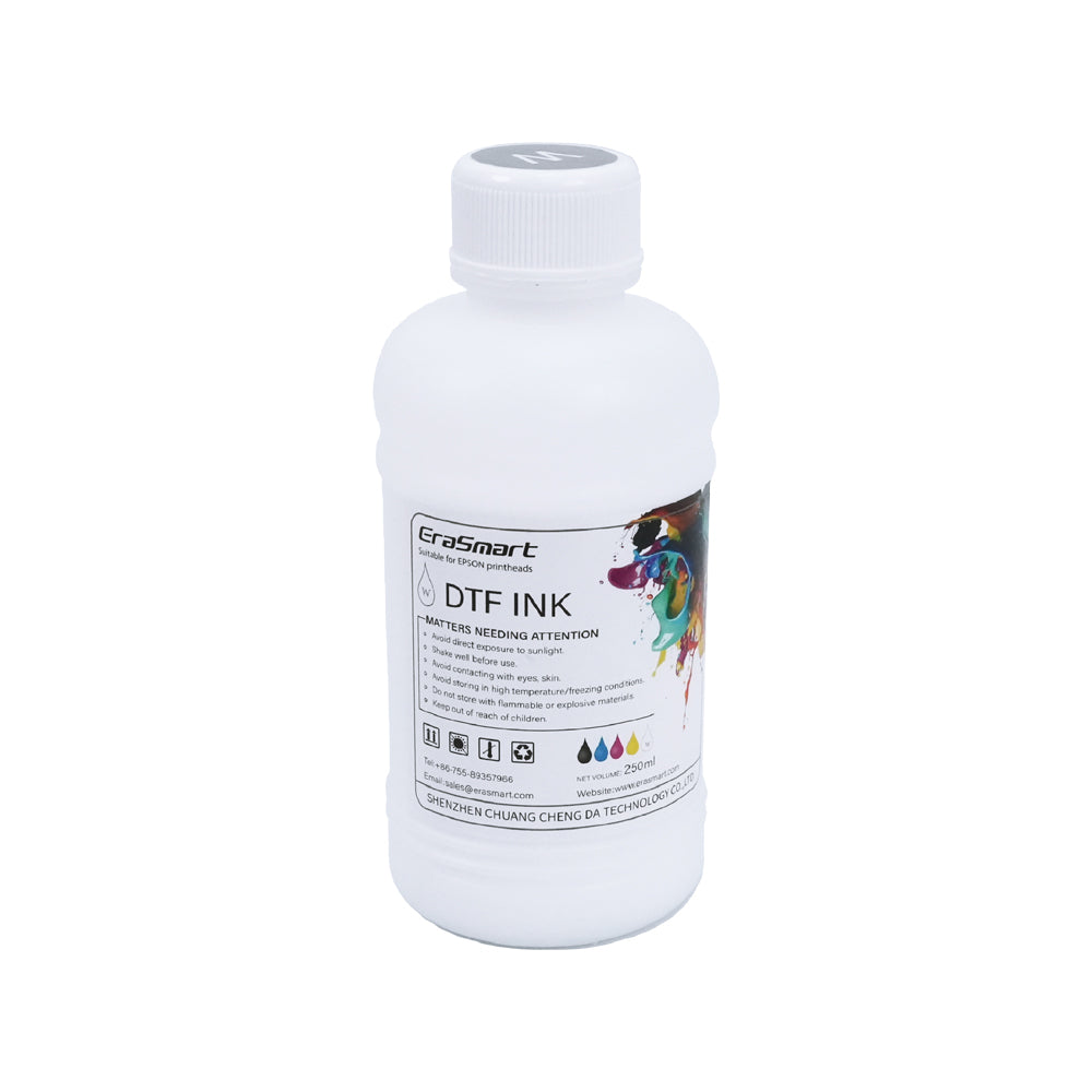 EraSmart White Color DTF Ink Direct to Film Ink 250ml/Bottle
